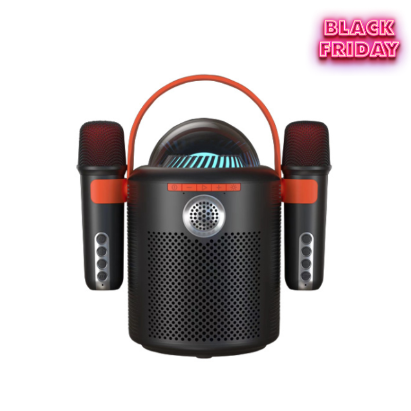 ALTAVOZ KARAOKE BLUETOOTH, MÁQUINA DE KARAOKE COMPLETO, MICRÓFONO INALÁMBRICOS